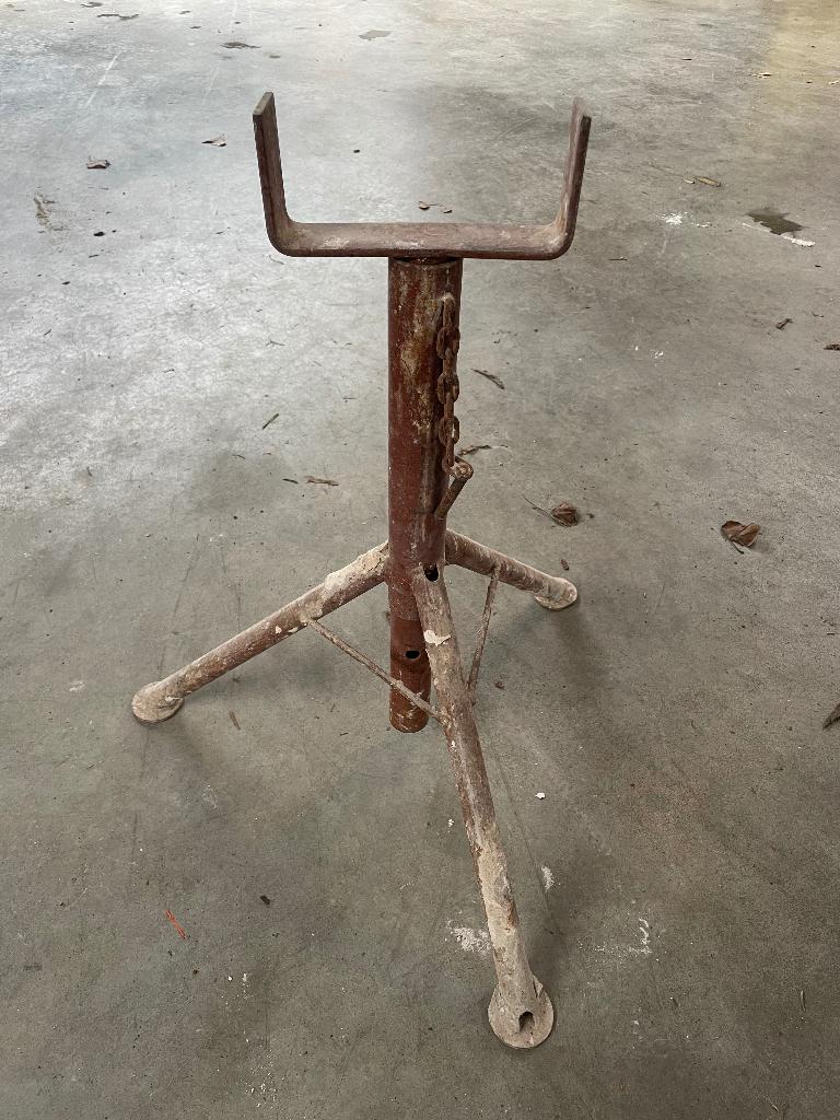 stellingpootjes, Ophalen