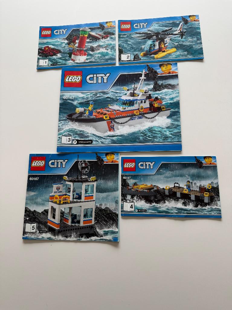 LEGO City - 60167 - Kustwacht Hoofdkwartier, Kinderen en Baby's, Speelgoed | Duplo en Lego, Gebruikt, Lego, Complete set, Ophalen