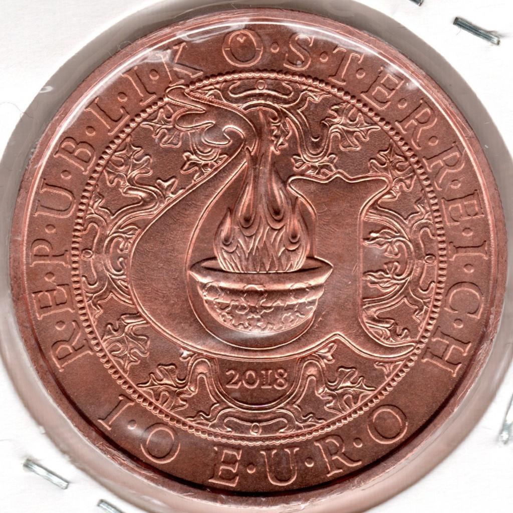 Autriche : 10 Euro 2018 Archange Uriel KM#3285 Ref 16547, Timbres & Monnaies, Monnaies | Europe | Monnaies euro, Enlèvement ou Envoi