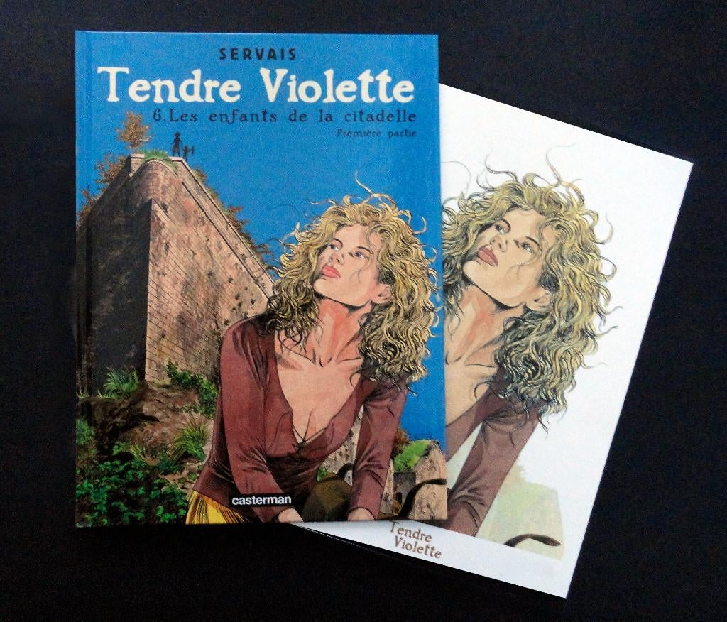 Tendre Violette T6 + XL - Servais - 2006 - Casterman, Envoi