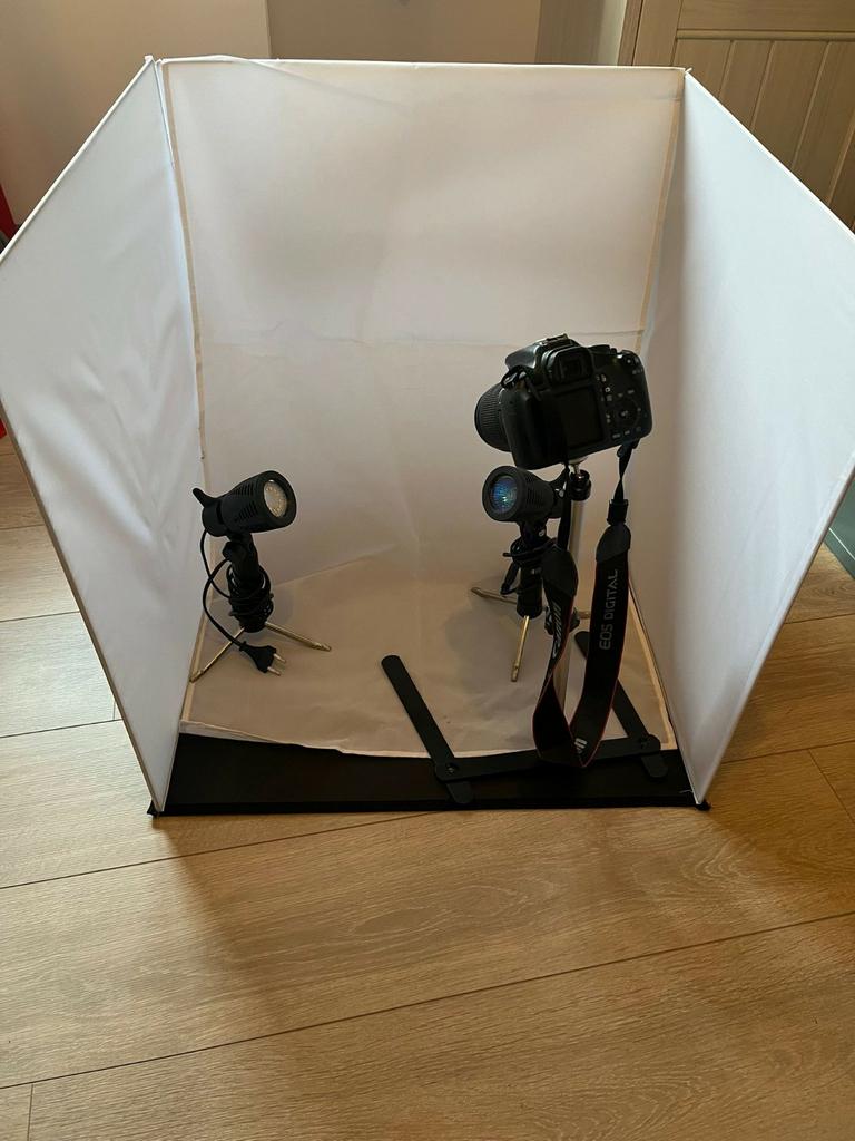 Mini fotostudio nieuw staat, Audio, Tv en Foto, Fotografie | Fotostudio en Toebehoren, Ophalen, Zo goed als nieuw