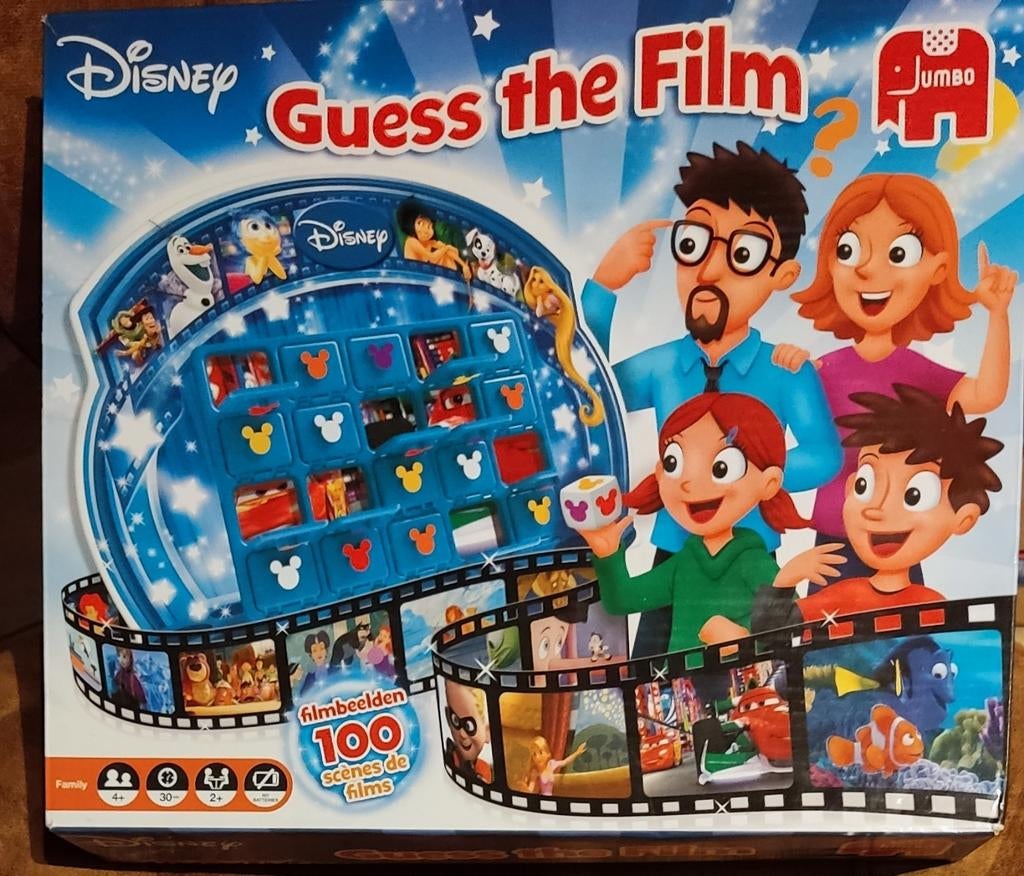 Gezelschapsspel  Disney Guess the Film, Enfants & Bébés, Jouets | Éducatifs & Créatifs, Utilisé, Enlèvement