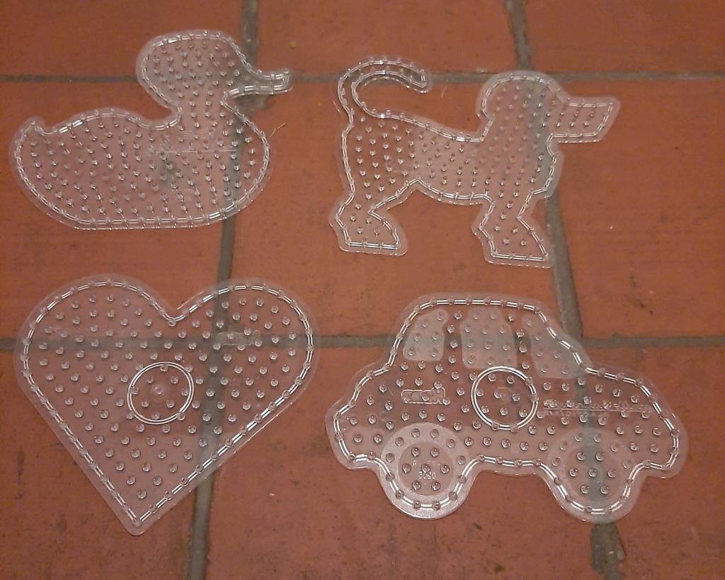 Set van 4 Hama platen voor maxi strijkparels, Ophalen, Zo goed als nieuw