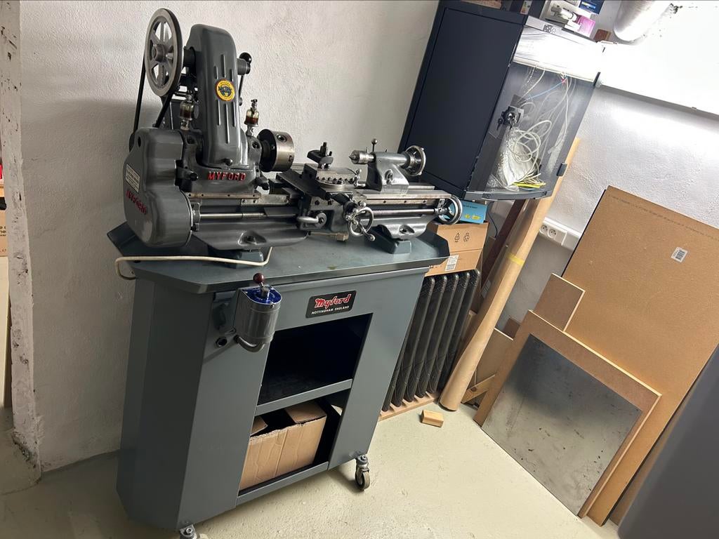 Myford ML7 draaibank in goede staat, Enlèvement, Comme neuf