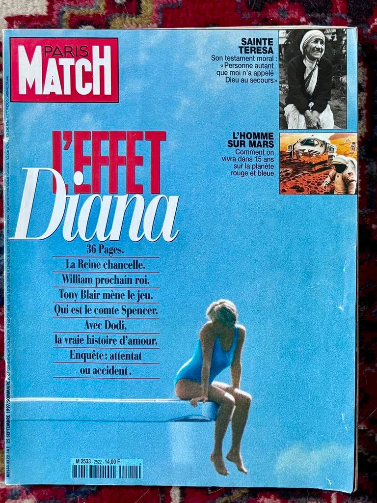 Paris Match sur Princesse Diana, Boeken, Ophalen of Verzenden, Gelezen, Gossip of Showbizz