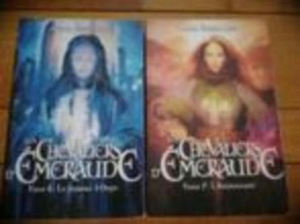 2 livres chevaliers d emeraude t 6 et 7, Livres, Enlèvement ou Envoi, Comme neuf