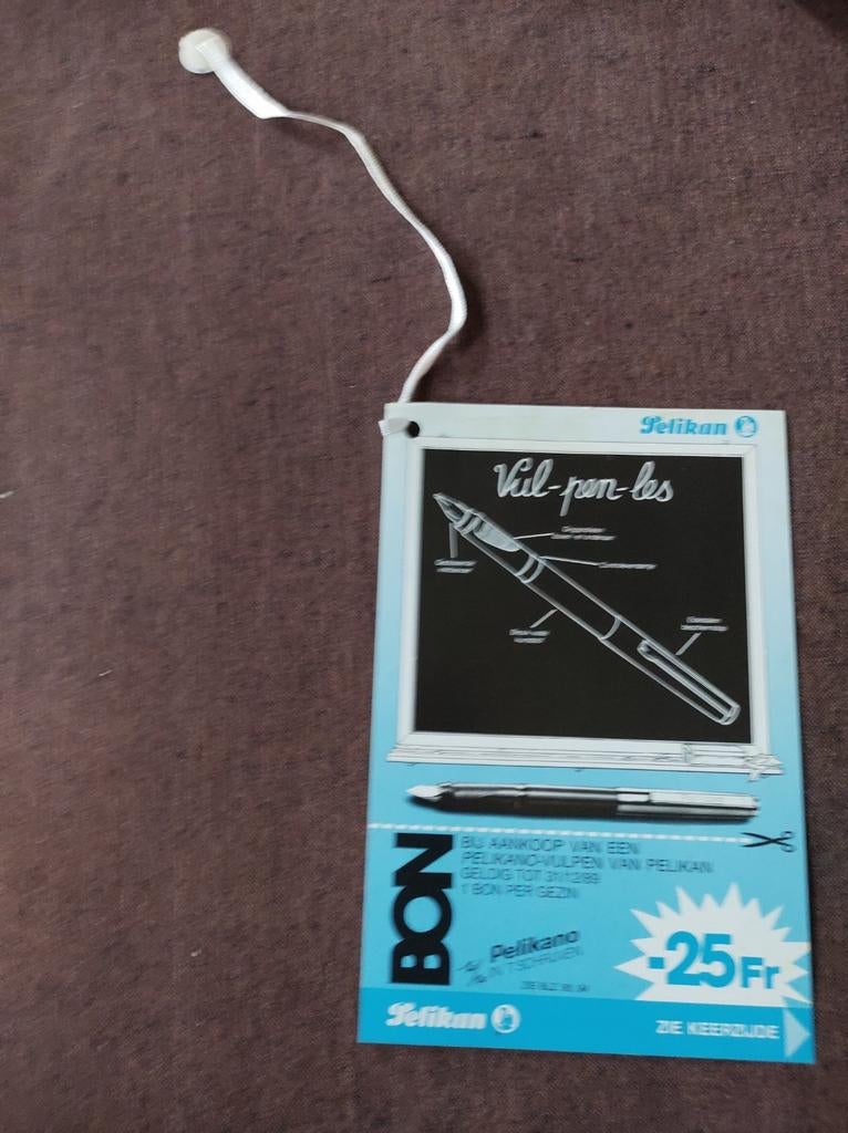 Bladwijzer pelikan 1989, Verzamelen, Boekenleggers, Ophalen of Verzenden