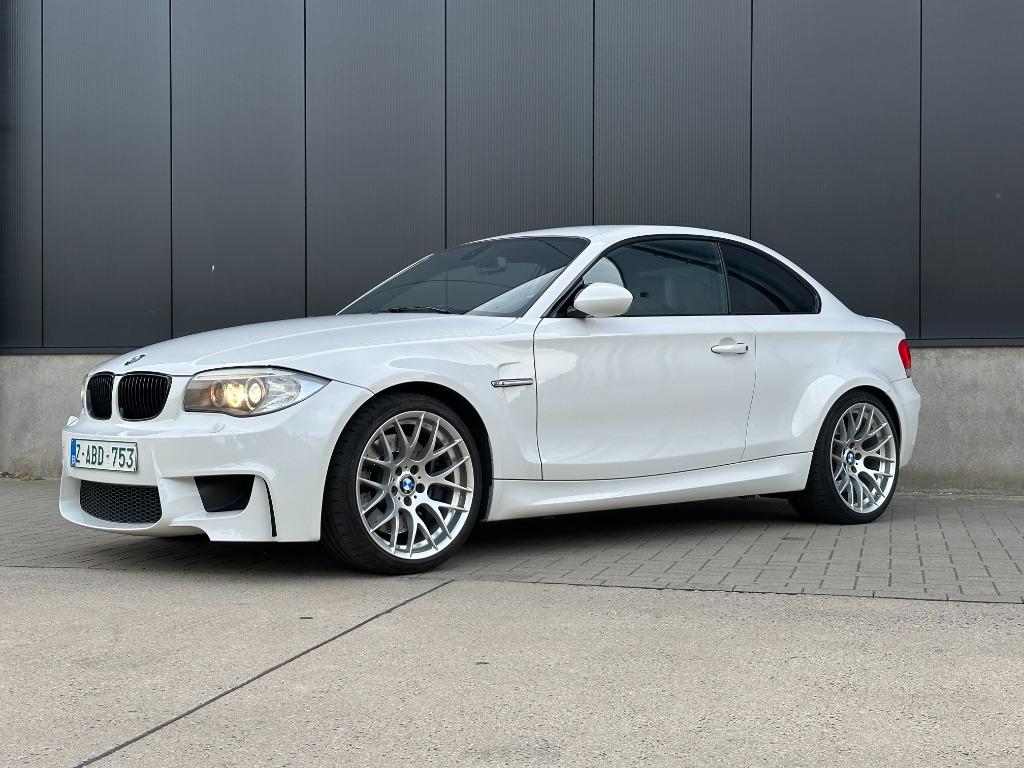BMW 1M coupe, Auto's, BMW, Euro 5, Wit, Bedrijf, Handgeschakeld