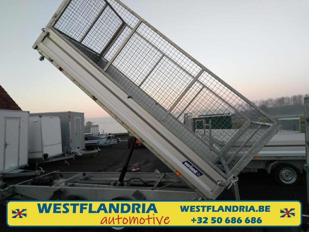 Kipper 3500kg + bladveren + loofrekken + oprijplaten, Bedrijf, Te koop, Fiat