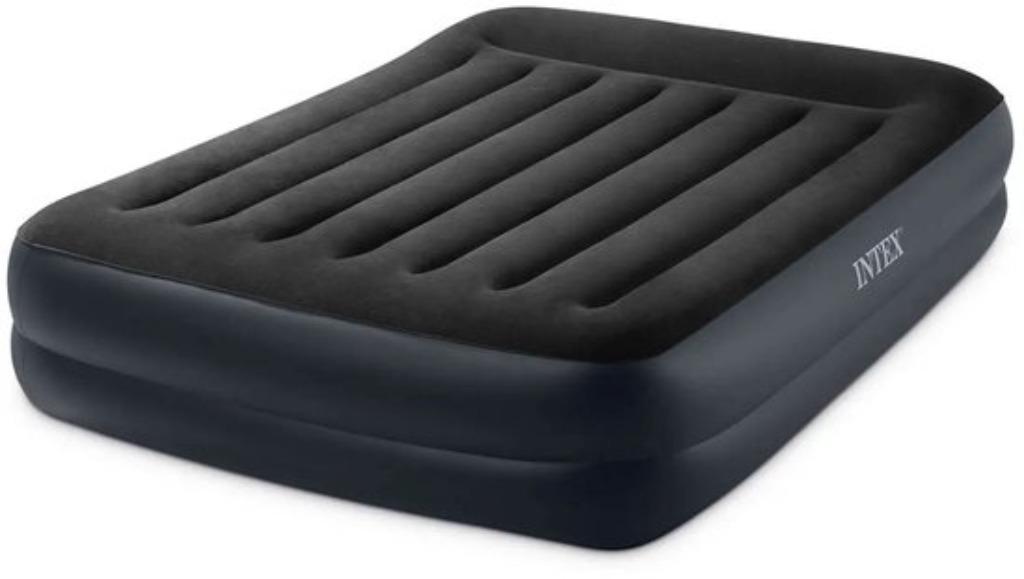Matelas intex luxe 2 personnes, Caravanes & Camping, Matelas pneumatiques, Enlèvement, Pompe intégrée, Neuf, 2 personnes