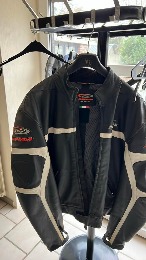 Veste moto cuir  3xl  Spid, Motos, Enlèvement