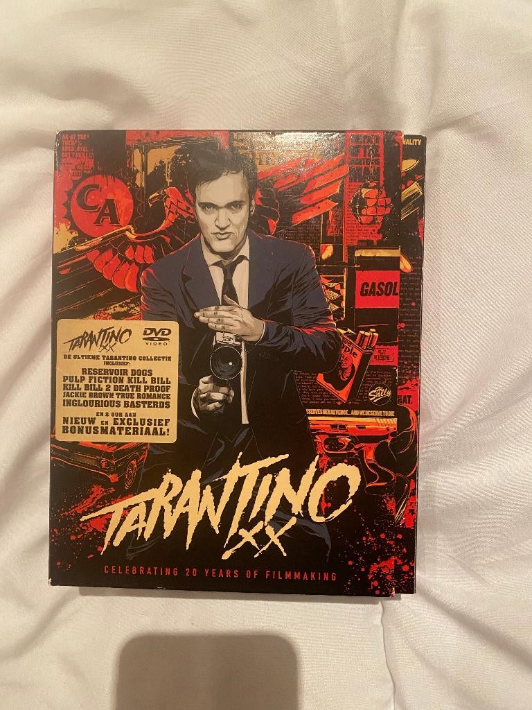 q tarantino dvd box 12 disc, Boxset, Actie, Ophalen of Verzenden, Zo goed als nieuw