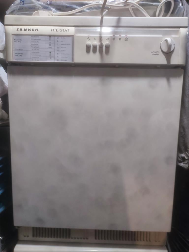 Zanker droger, Ophalen