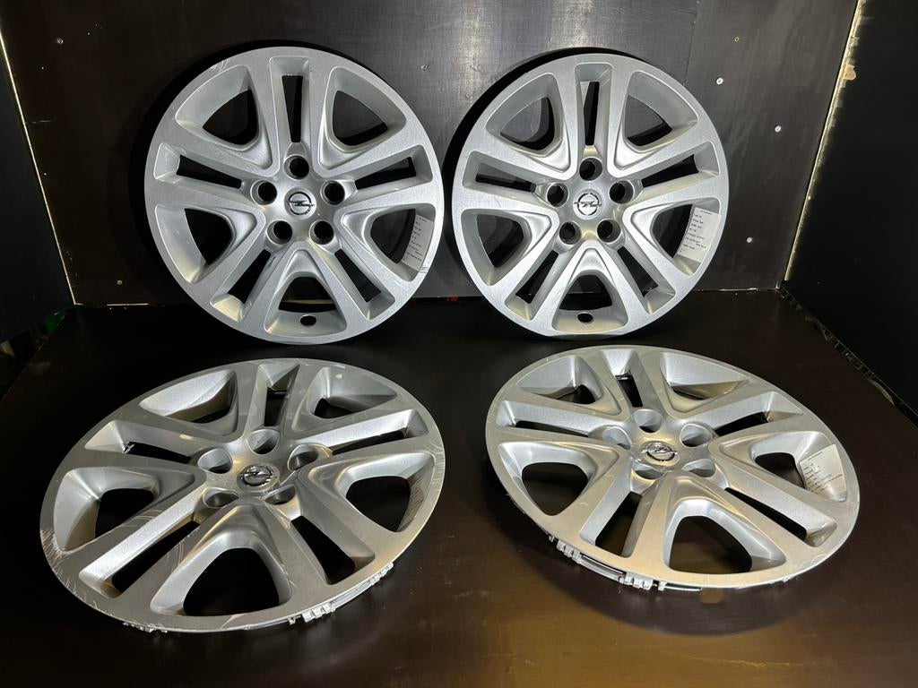 4 enjoliveurs d’origine Opel Astra 16", Enlèvement ou Envoi, Utilisé