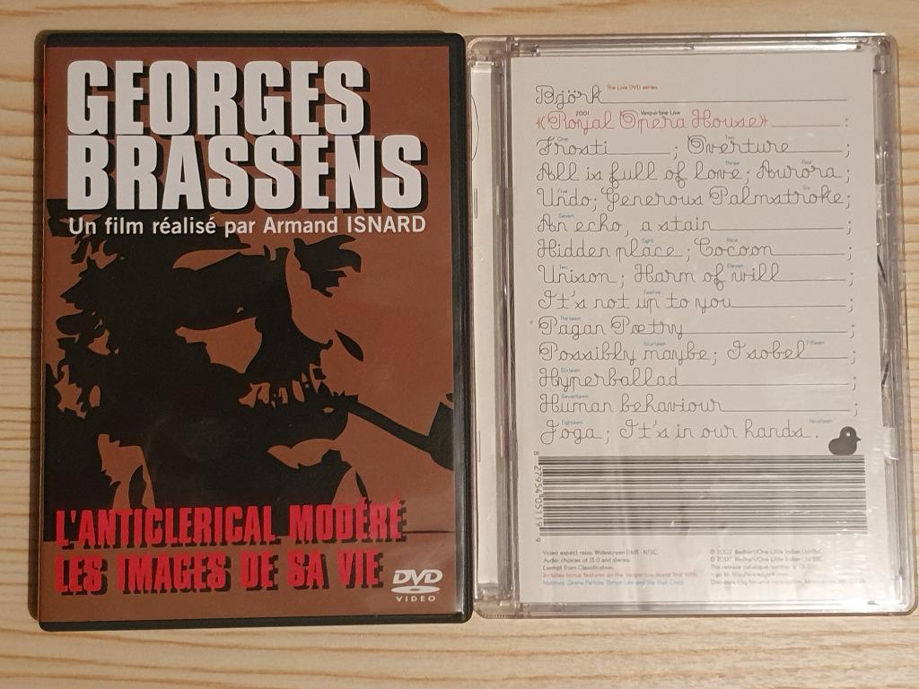 DVD Within Temptation, Tea Party, Ozark Henry, G. Brassens, Ophalen, Gebruikt, Muziek en Concerten