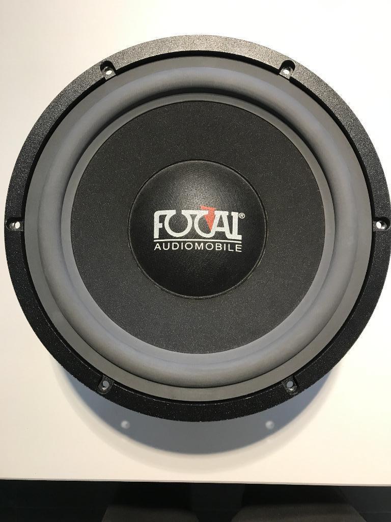 Focal subwoofer 27cm voor auto, Ophalen, Zo goed als nieuw