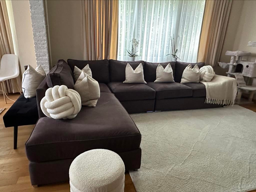 Canapé d’anlge modulable, Enlèvement, Utilisé