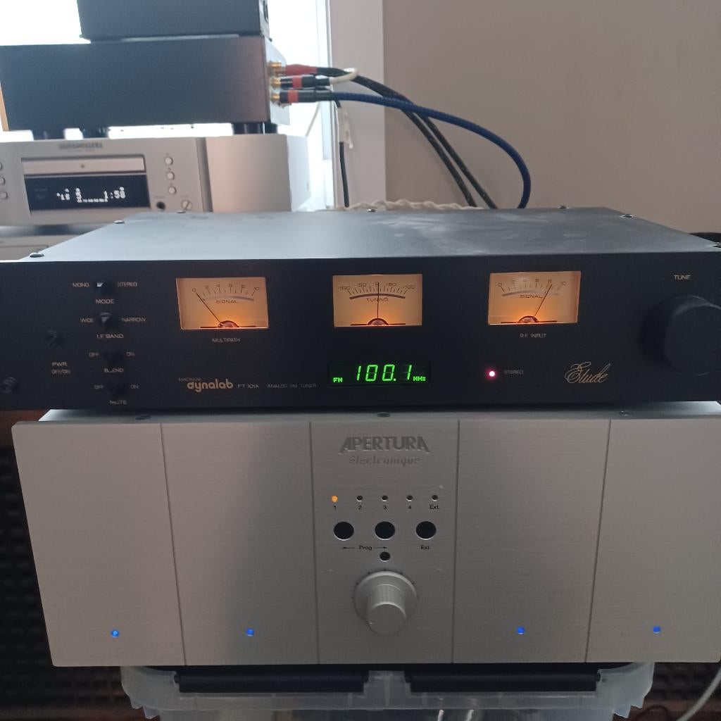 Magnum Dynalab FT101A high end tuner, Audio, Tv en Foto, Tuners, Gebruikt, Ophalen of Verzenden