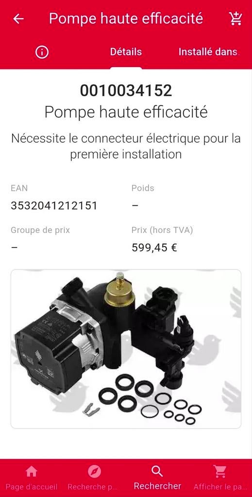 Pompe Haut rendement BulexThematek/Themaclassic 100% neuve, Enlèvement ou Envoi, Neuf