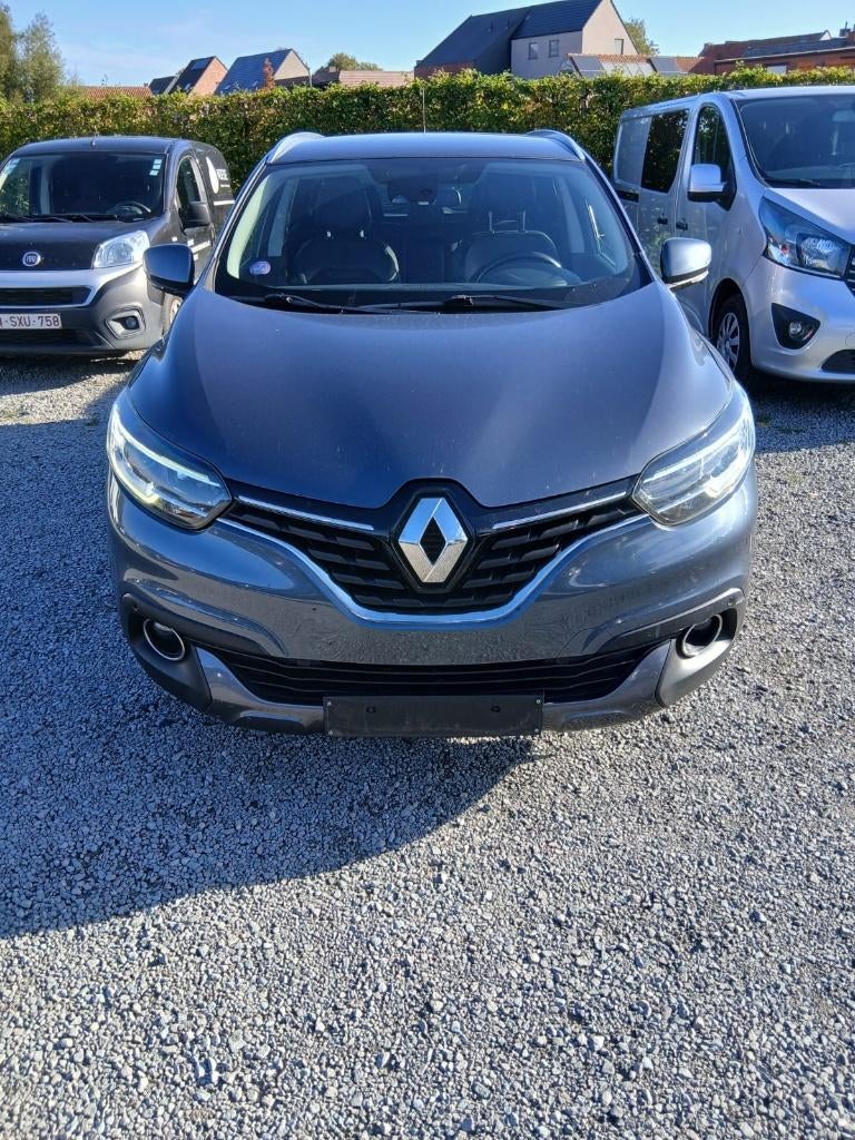 RENAULT KADJAR 10/2015 1.2ESSENCE 88KW !!118000KM!!, Achat, Euro 6, Boîte manuelle, Noir