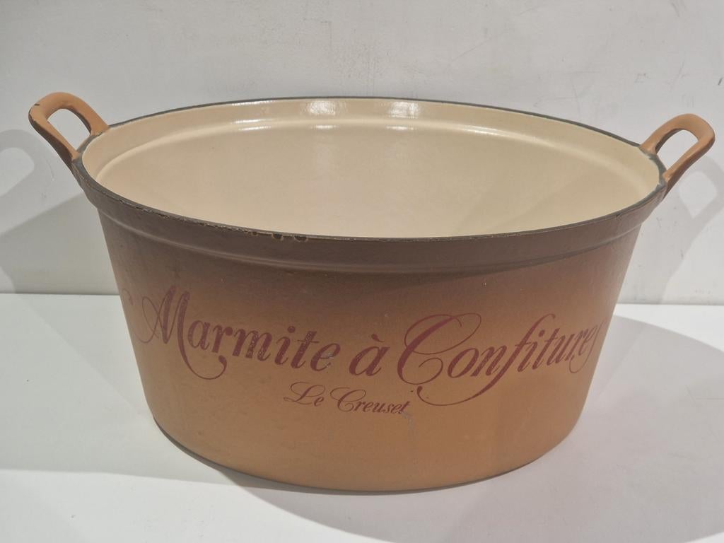 Le creuset,  Marmite a Confitures , gietijzer confituur pot, Maison & Meubles, Enlèvement ou Envoi, Utilisé, Fonte