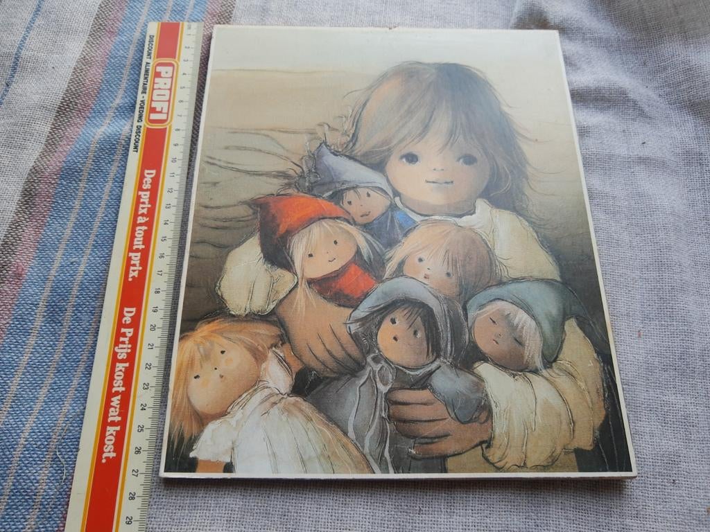 Retro plakje Jaklien Moerman, Verzamelen, Retro, Ophalen of Verzenden