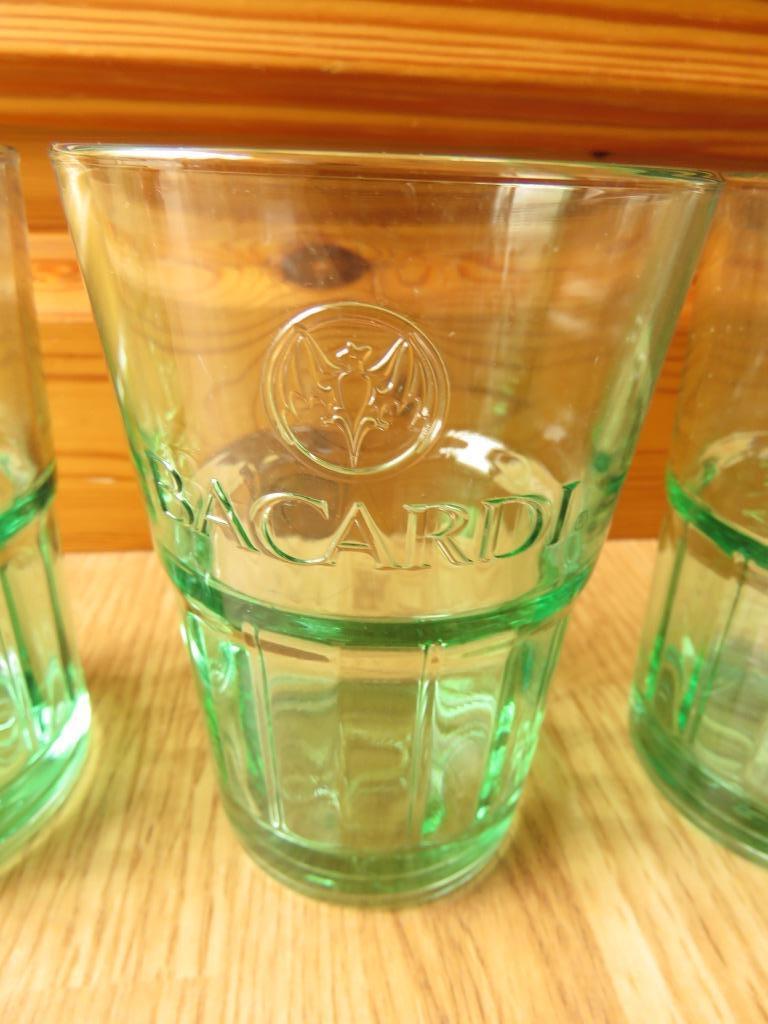 5 verres a mojito Bacardi, Collections, Enlèvement ou Envoi, Comme neuf, Autres types