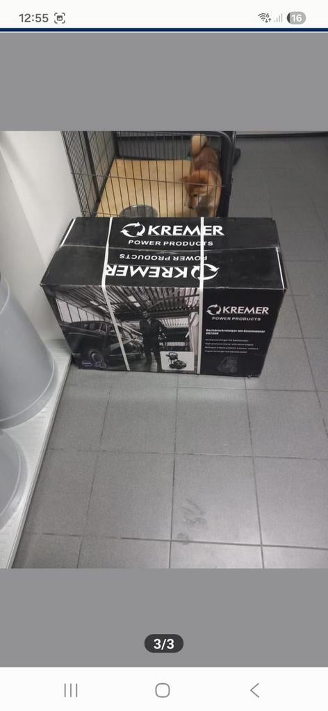 Nieuwe professionele benzine hogedrukreiniger, Tuin en Terras, Hogedrukreinigers, Ophalen, Benzine