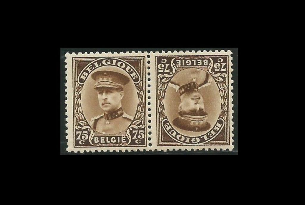 Timbres KP15 Tête-bêche Roi Albert 1er 1932, Timbres & Monnaies, Envoi, Timbre-poste, Neuf