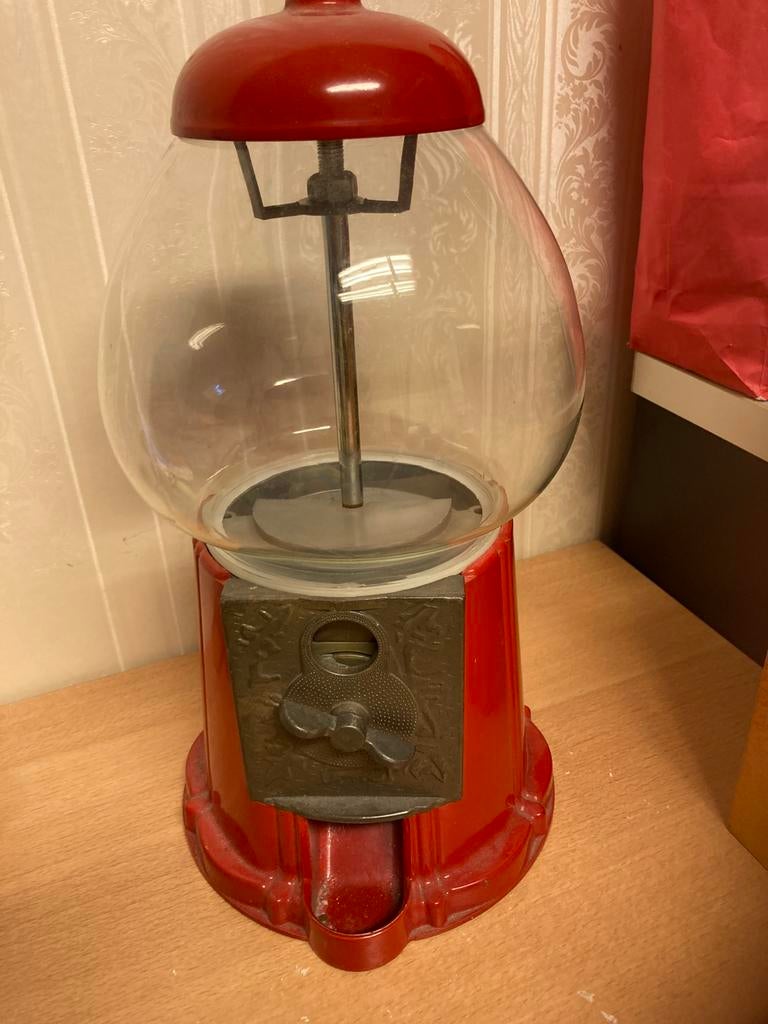 Kauwgomballen automaat., Verzamelen, Ophalen, Gebruikt