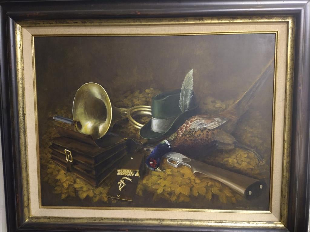 peinture de scène de chasse, Enlèvement