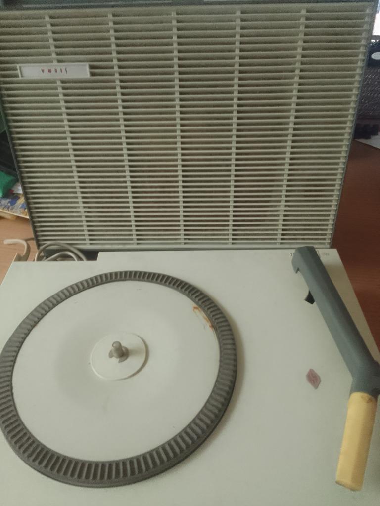 Tourne disques pickup SIERA all transistor années 60, Audio, Tv en Foto, Platenspelers, Ophalen of Verzenden, Gebruikt