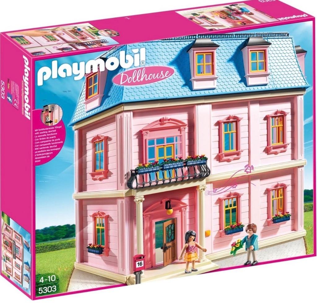 Playmobil herenhuis, Kinderen en Baby's, Ophalen of Verzenden, Zo goed als nieuw, Complete set