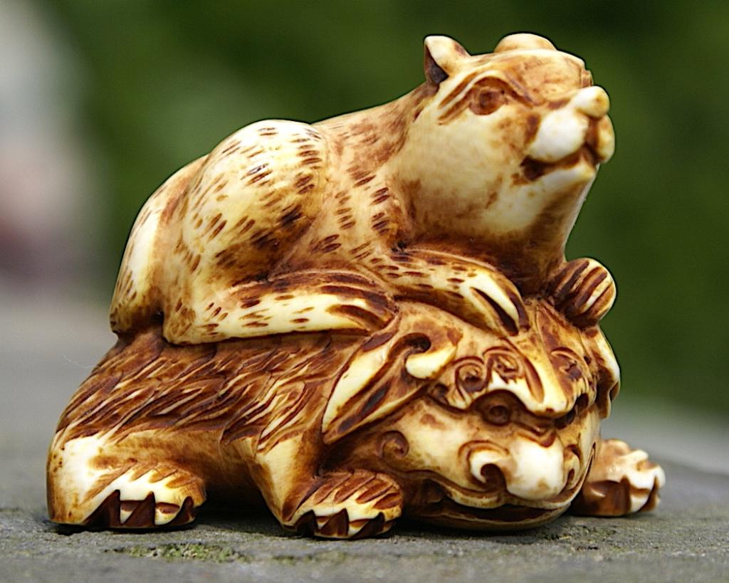 netsuke, Antiquités & Art, Enlèvement ou Envoi