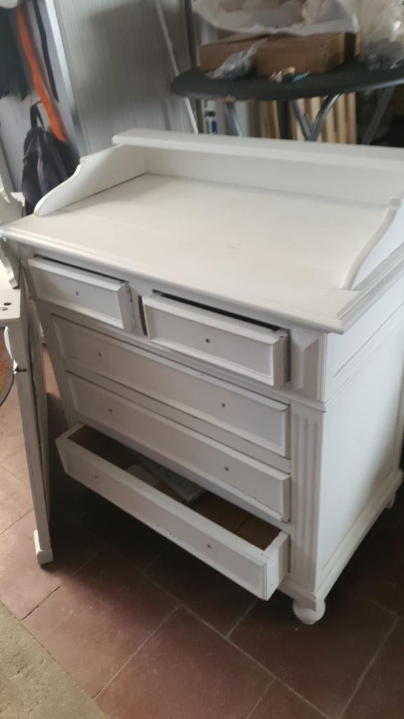 Commode avec miroir, Maison & Meubles, Enlèvement, Utilisé