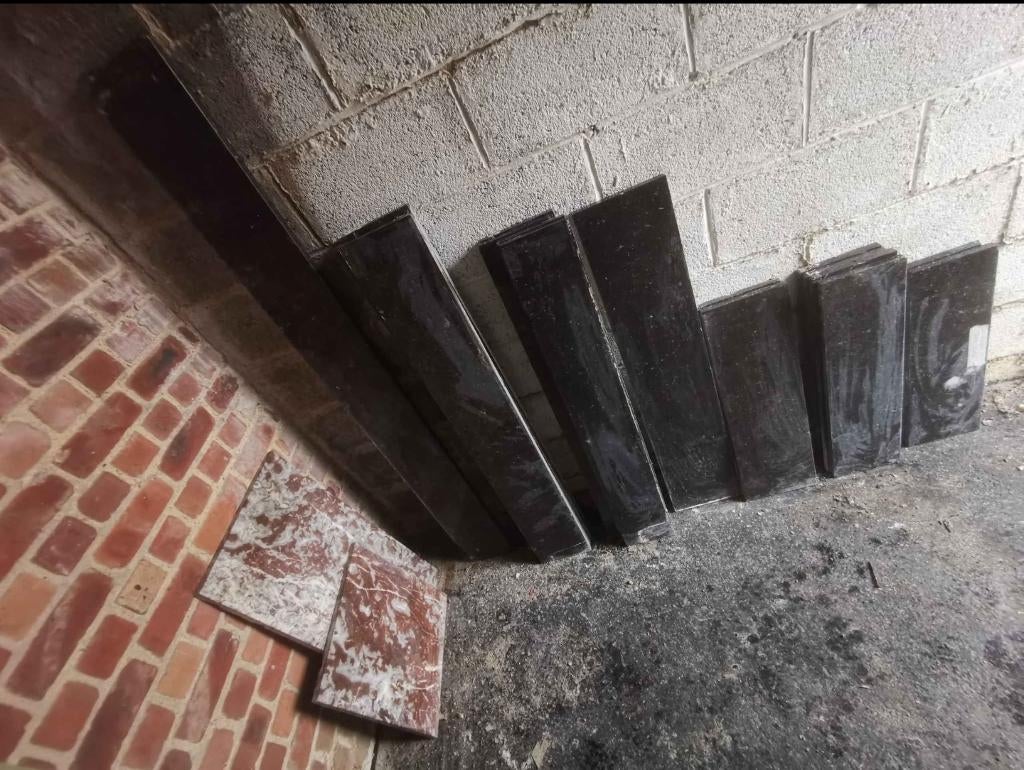 Tablettes fenêtre en pierre bleue, Bricolage & Construction, Enlèvement, Utilisé, Autres types