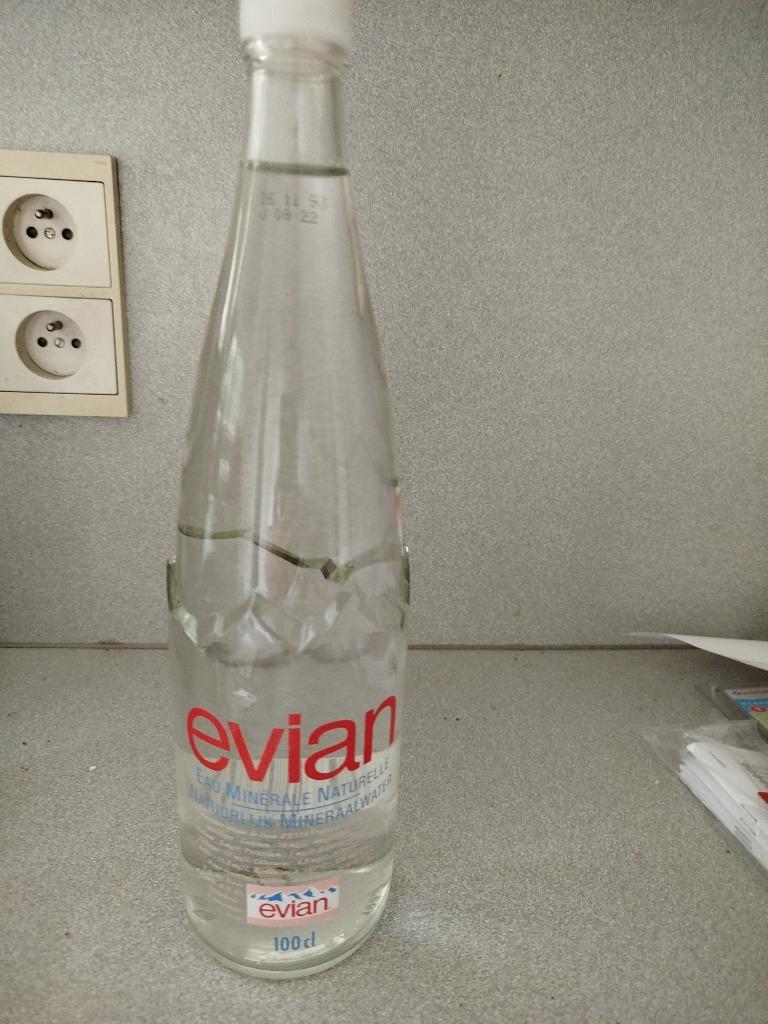 Vintage bouteille Evian 1993, originale, jamais ouverte, Collections, Enlèvement ou Envoi, Neuf, Autres types