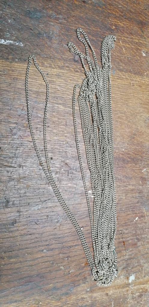 Chainette plaque identité militaire WW2 et post, Collections, Envoi