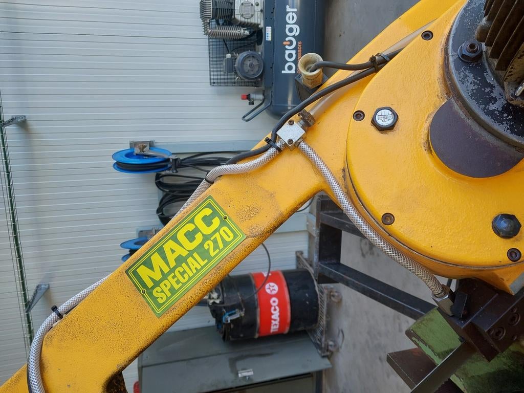 Bandzaagmachine macc 270 special, Ophalen