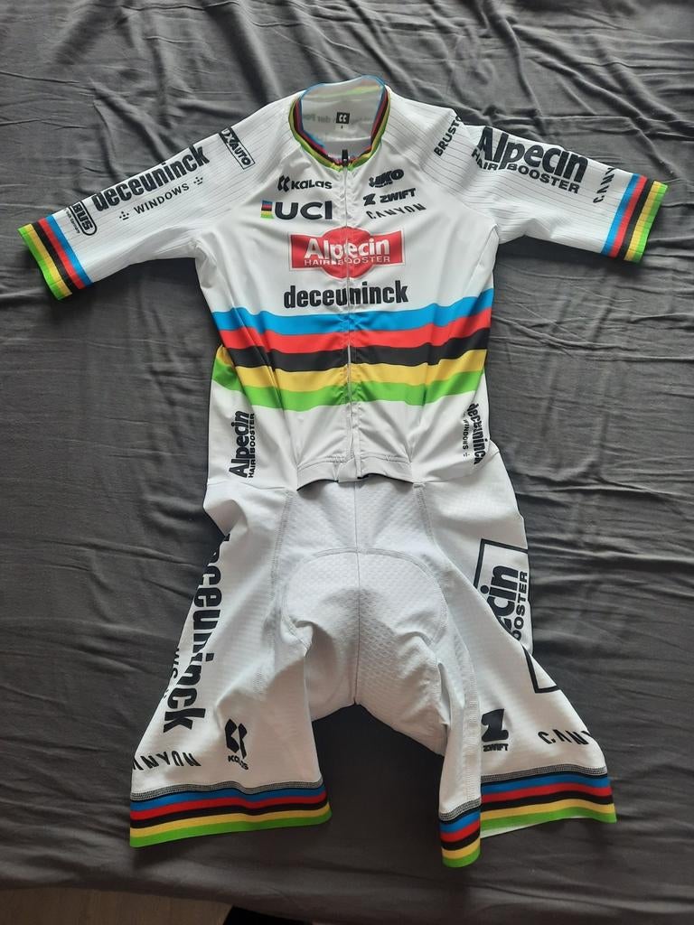 Snelpak Mathieu van der Poel Kalas Canyon Alpecin Deceunink, Ophalen, Zo goed als nieuw