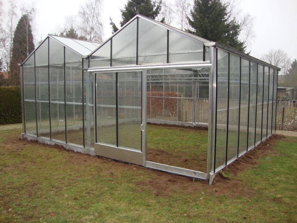 hobbyserre, serre, tuinserre, afdaken,gevels, Ophalen