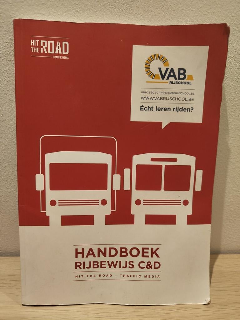 Handboek rijbewijs C en D, Ophalen