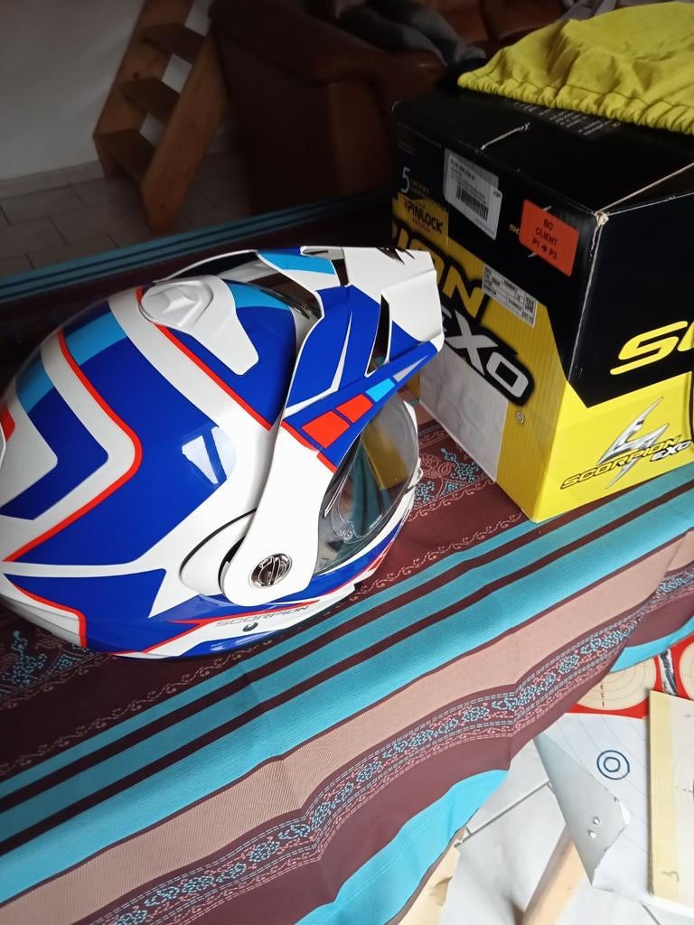 Casque scorpion modulable neuf taille M, M, Dames, Nieuw zonder kaartje, Ophalen