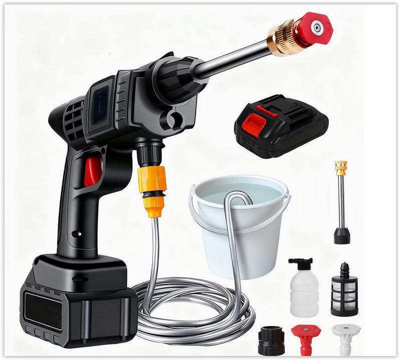 50Bar Sans Fil Haute Pression Lavage de Voiture Pulvérisatio, Etesia, Accu, Nieuw, Ophalen of Verzenden