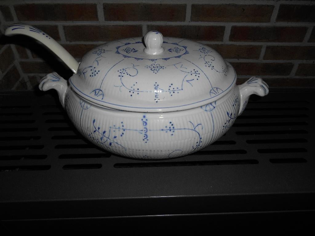 Soupière avec louche Boch Copenhague, Antiquités & Art, Enlèvement ou Envoi