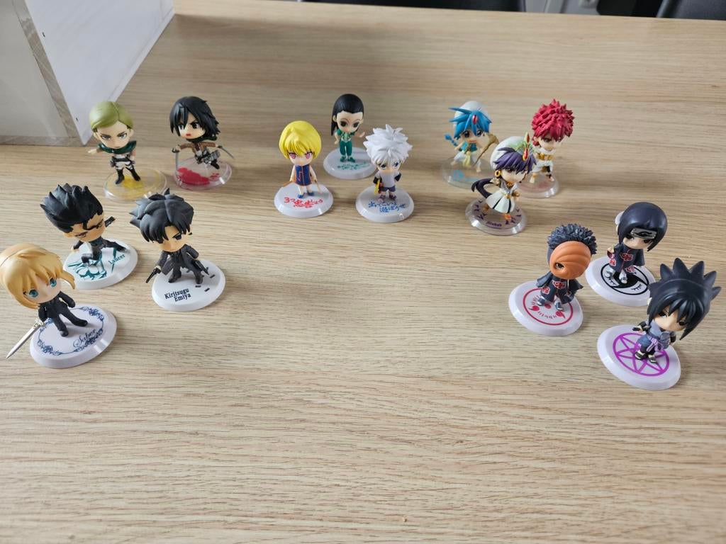14 anime figures, Verzamelen, Ophalen