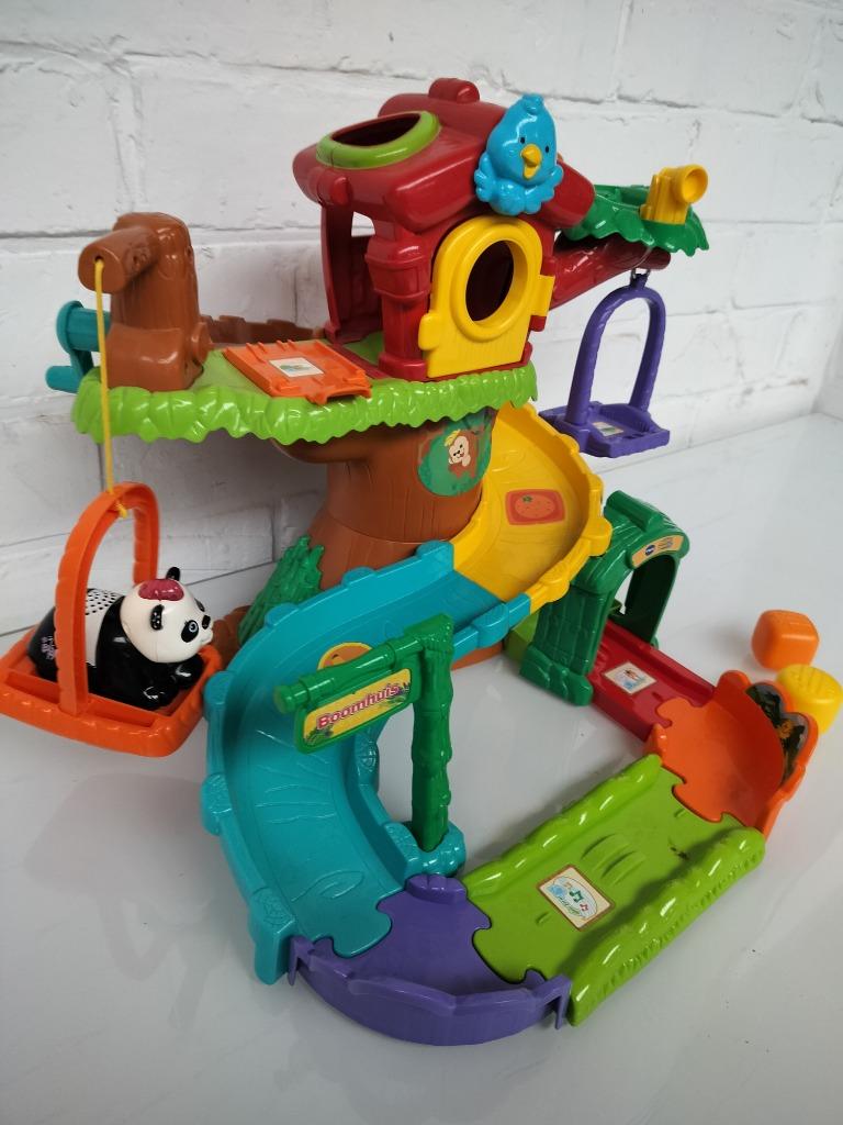 Vtech Zoef Zoef - Boomhut met Panda, Kinderen en Baby's, Speelgoed | Vtech, Gebruikt, 6 maanden tot 2 jaar, Ophalen
