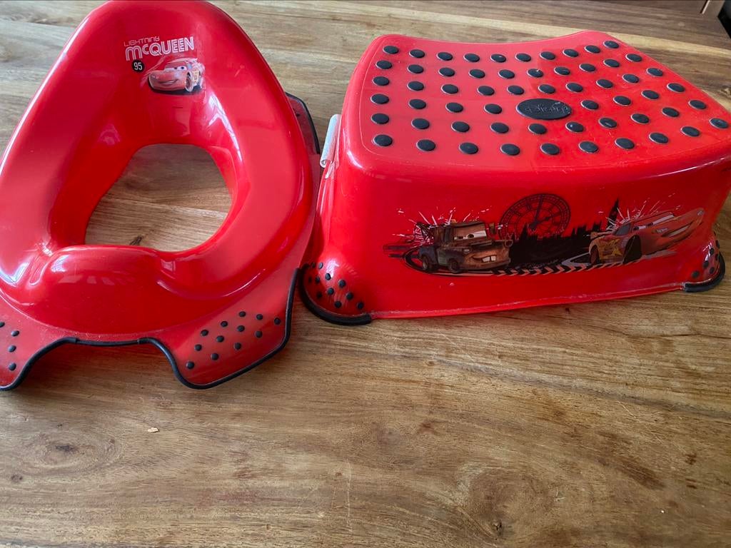 Toilet zitje en opstapje, Ophalen of Verzenden, Zo goed als nieuw