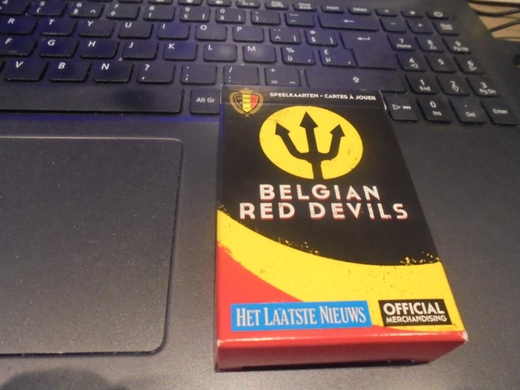 Rode duivels speelkaarten, Verzamelen, Ophalen of Verzenden, Nieuw, Speelkaart(en)