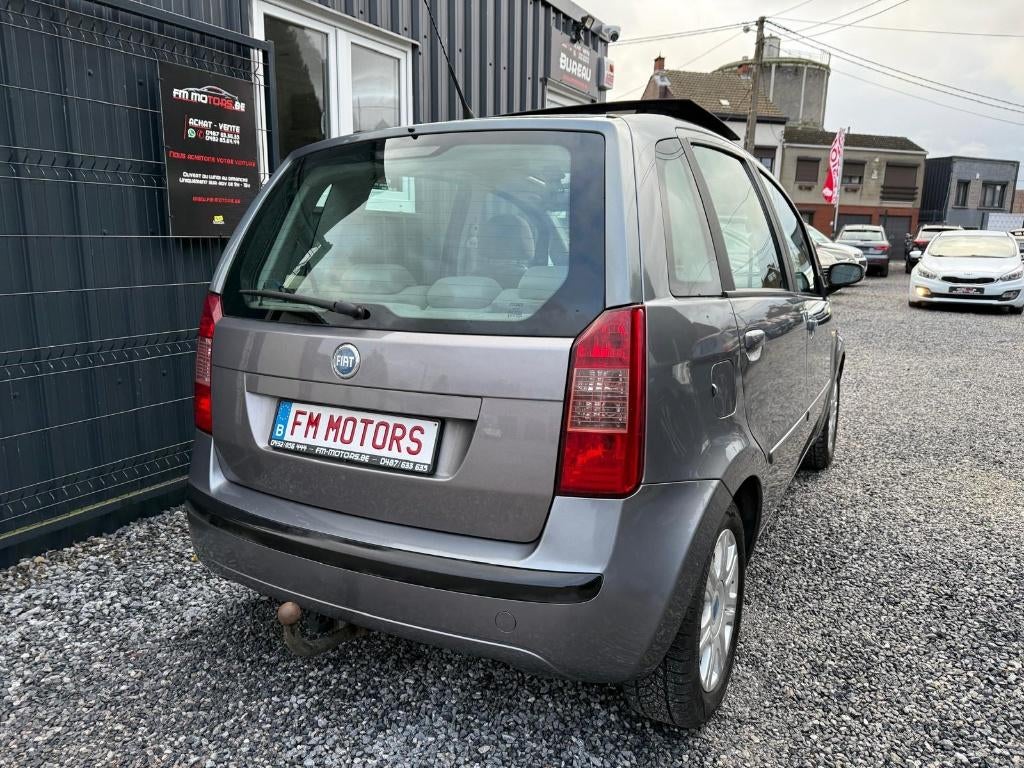 Fiat Idea 1.9 Multijet/ Toit Pano / Clim / Entretien + CT OK, Autos, Fiat, Argent ou Gris, Achat, Idea, Entreprise